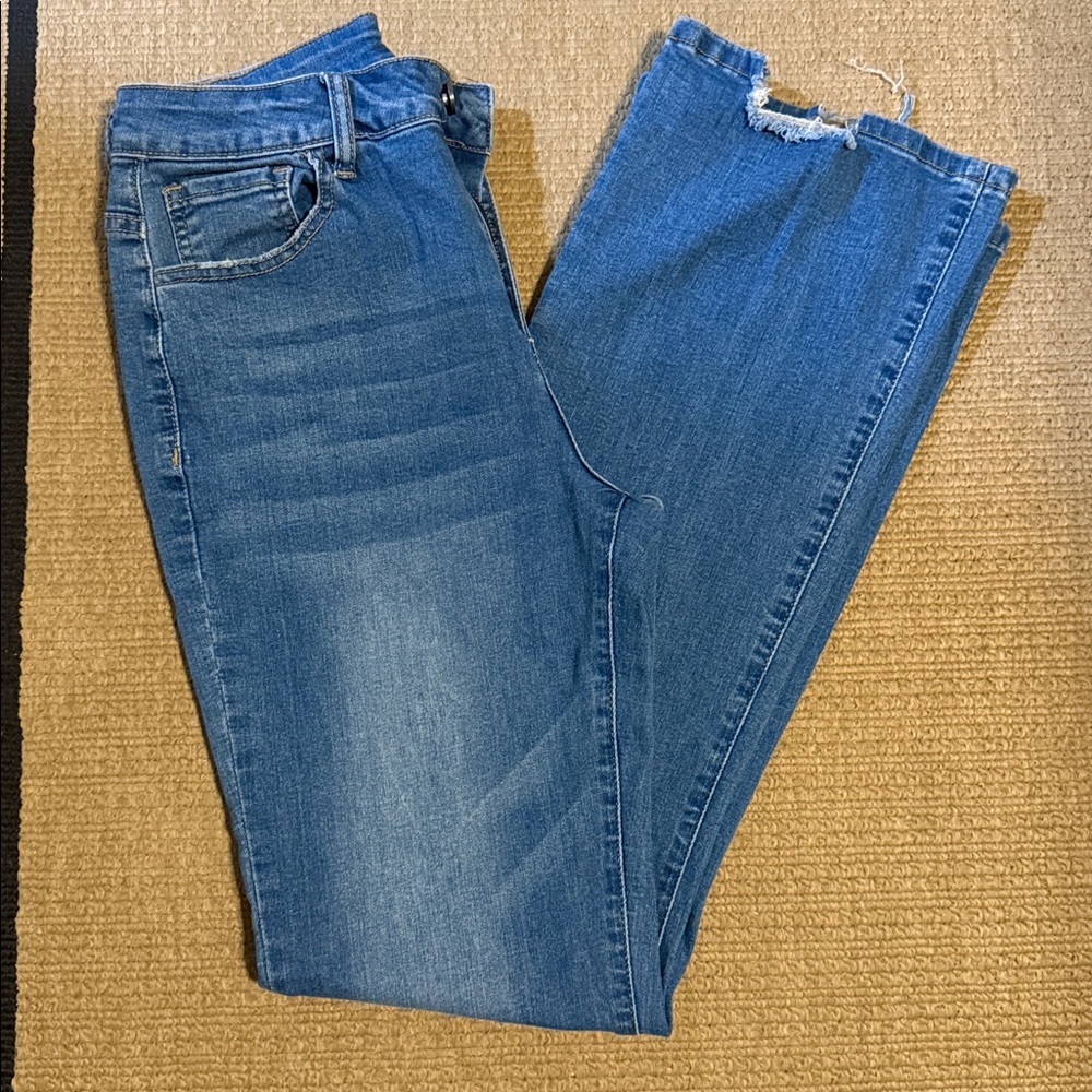 Blue Distressed Jeans